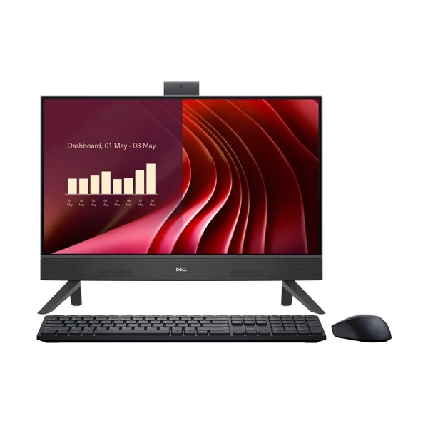 Dell EC24250 All-in-One PC with Intel Core i5-1334U, 8GB RAM, 512GB SSD, 23.8″ FHD Display (Black)
